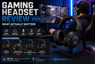 2026 gaming headset review covering key features to consider before buying