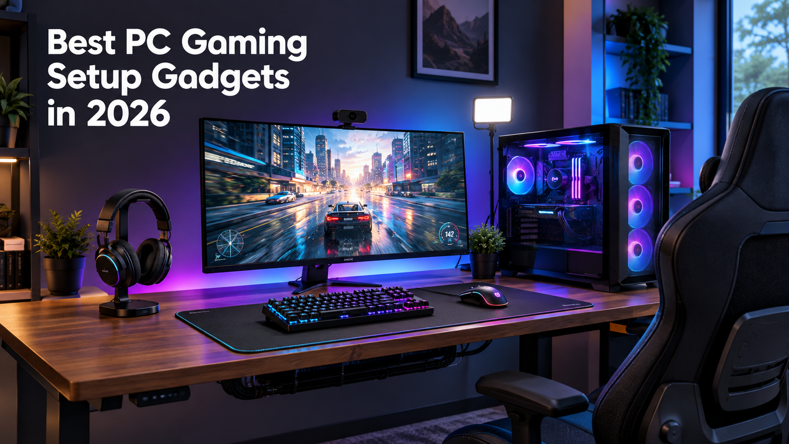 Best PC gaming setup gadgets in 2026 for a better gaming experience