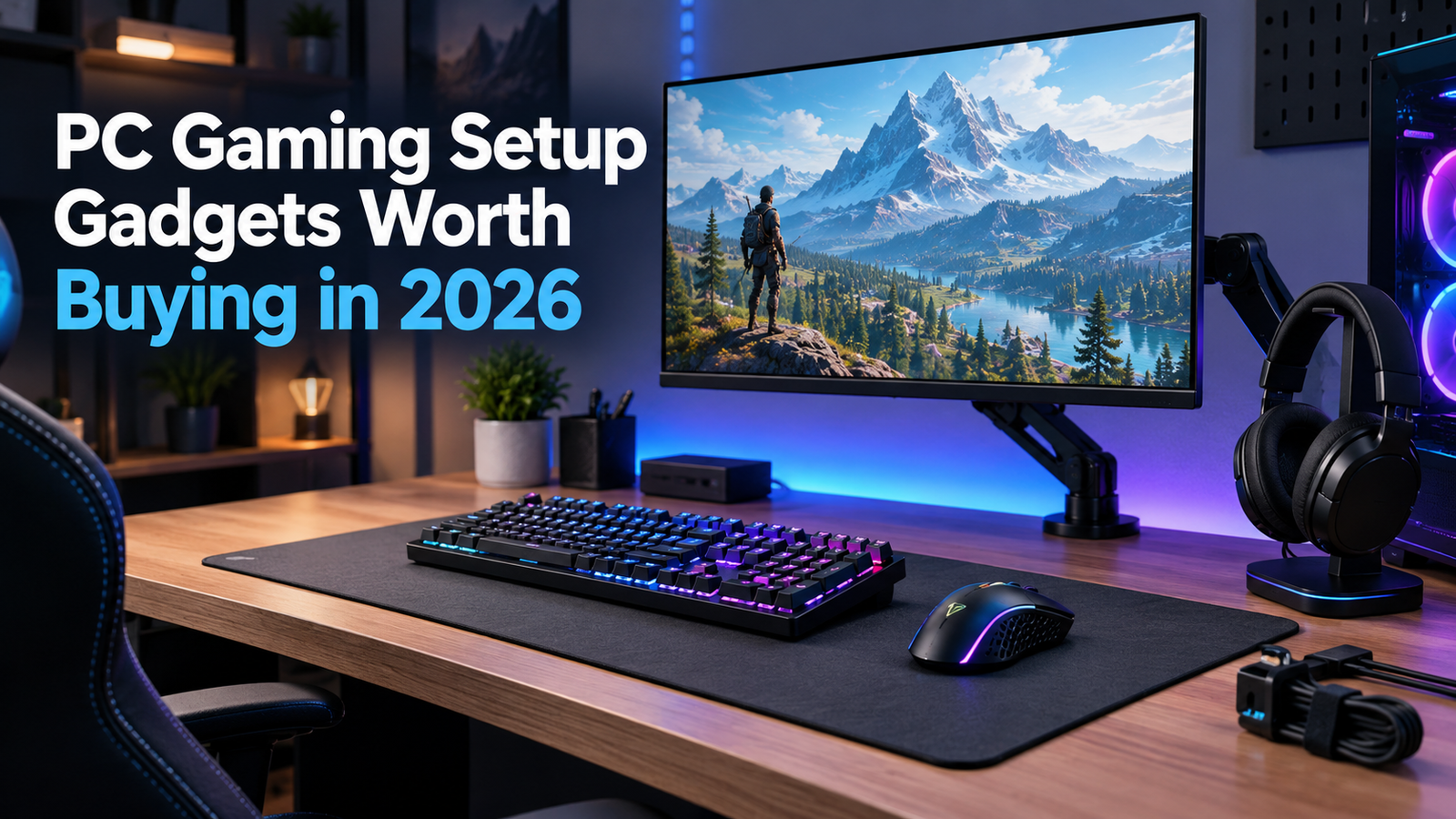 PC gaming setup gadgets worth buying in 2026
